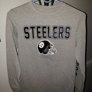Lot of 2 Steelers NFL Team apparel T-shirts Boys
